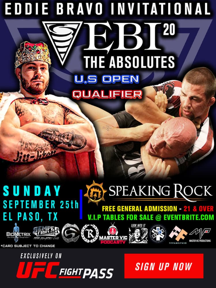 Eddie Bravo Invitational 20: The Absolutes US Open Qualifiers