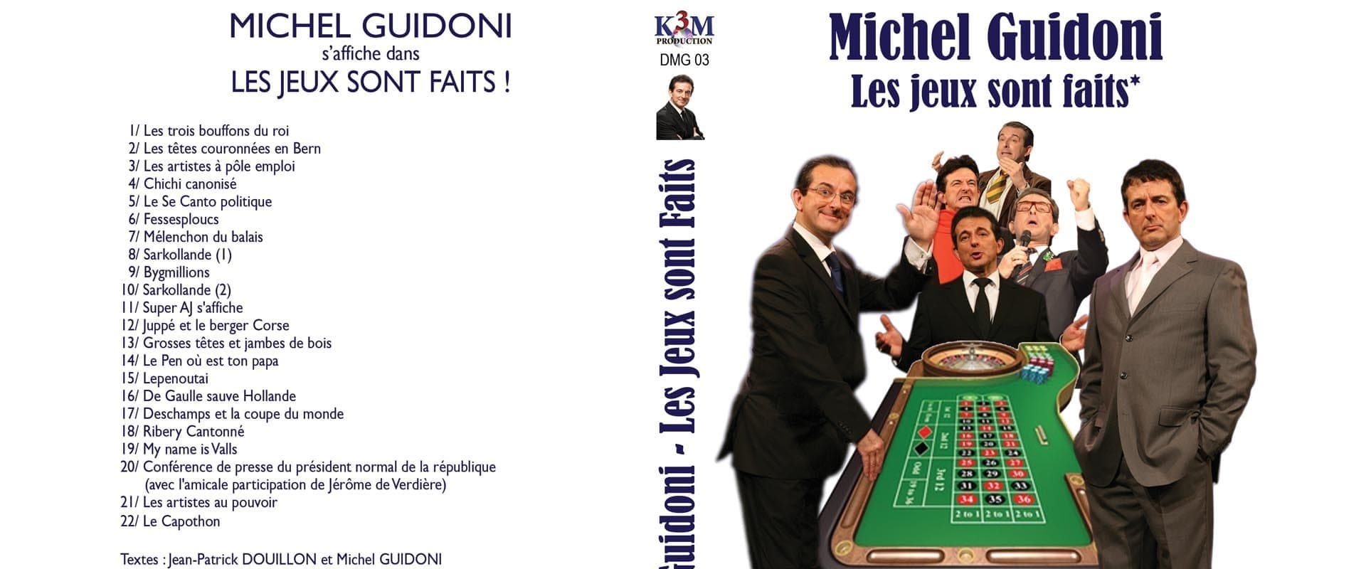 Michel Guidoni - Les jeux sont faits