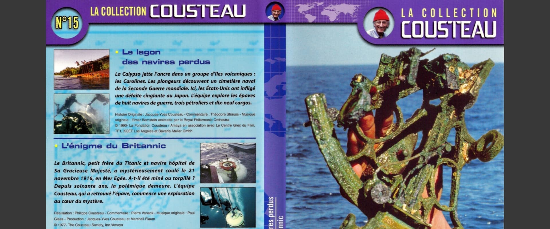 The Cousteau Collection N°15-1 | The Lagoon of Lost Ships