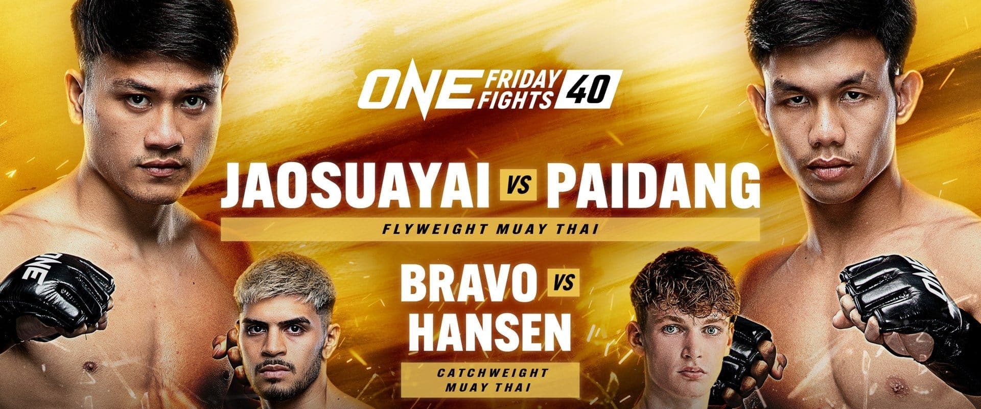 ONE Friday Fights 40: Jaosuayai vs. Paidang