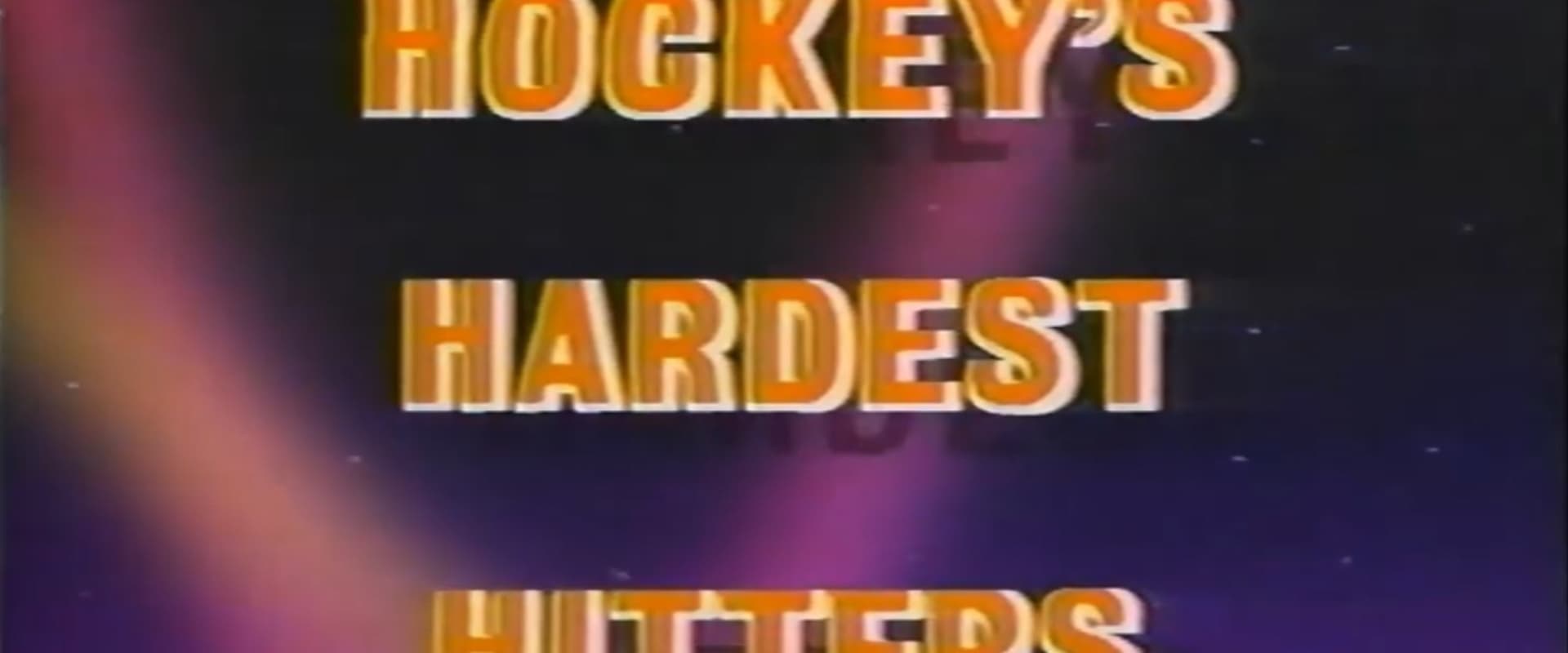 Hockey's Hardest Hitters