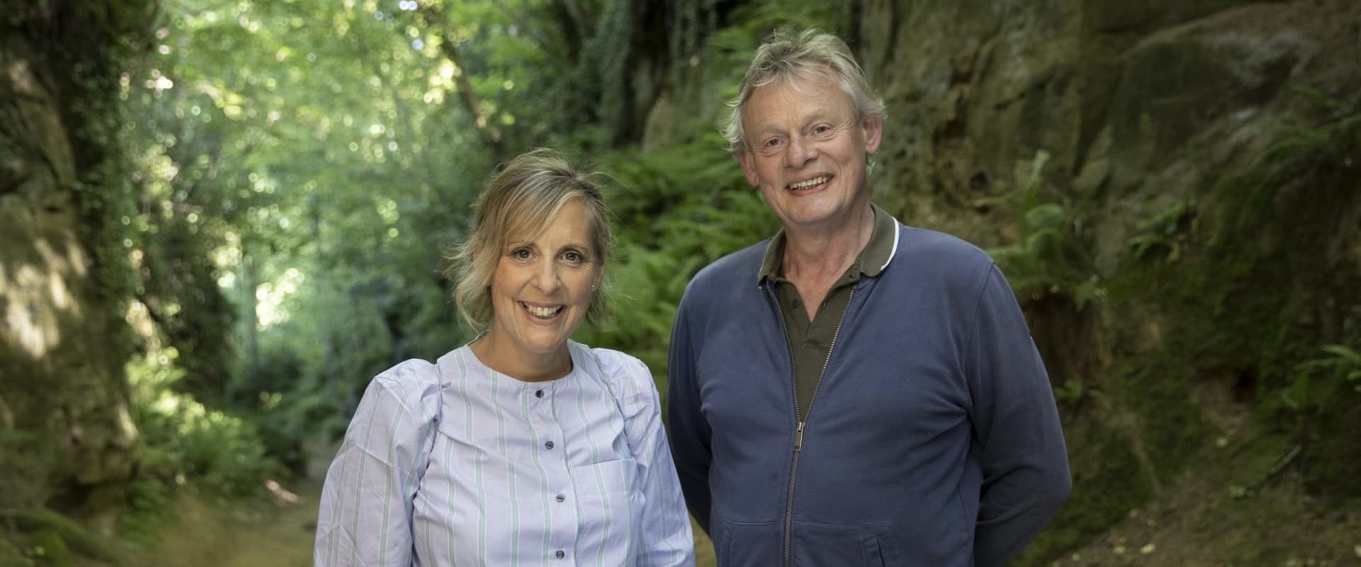 Mel Giedroyc & Martin Clunes Explore Britain by the Book