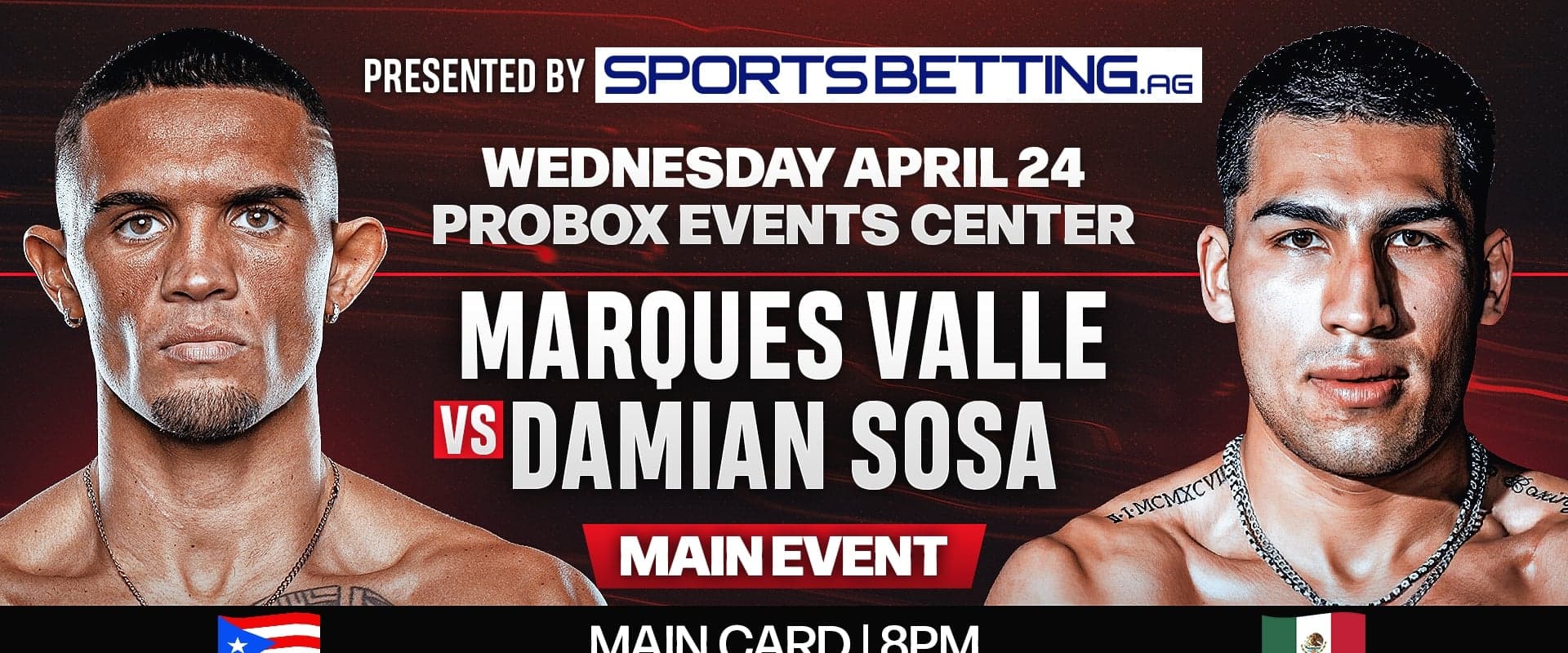 Marques Valle vs. Damian Sosa