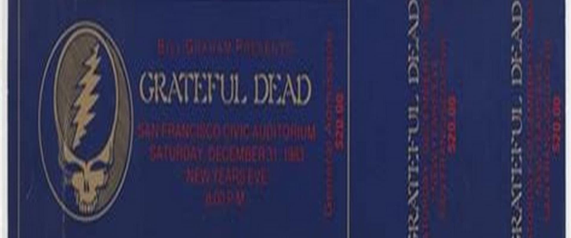 Grateful Dead: Ticket to New Year's Eve Concert