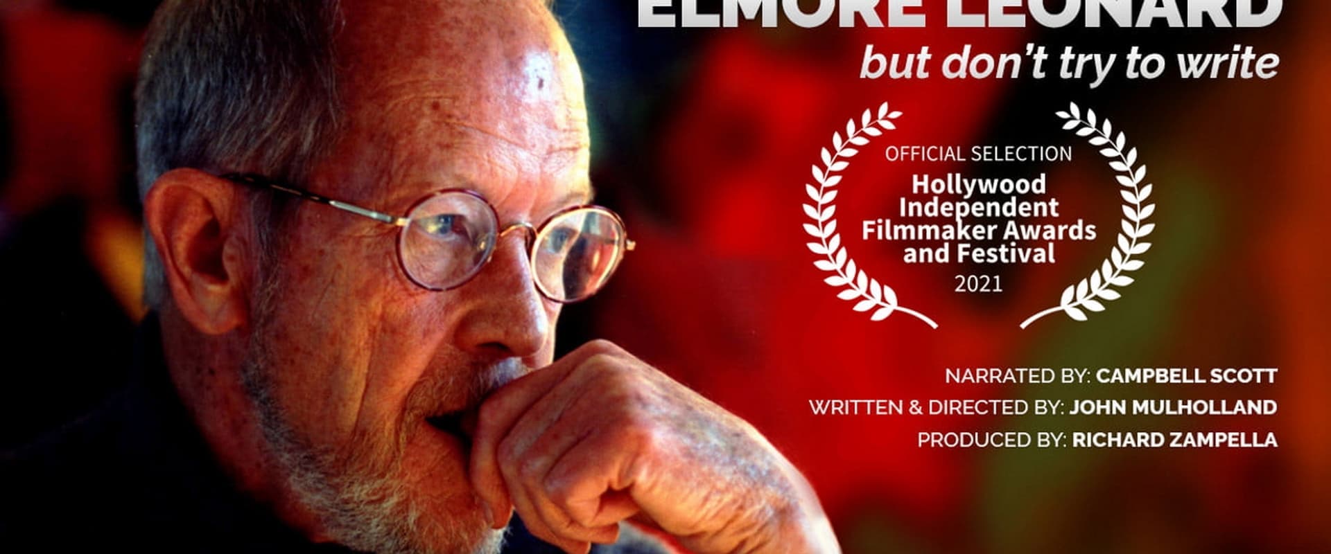 Elmore Leonard: "But Don't Try to Write"