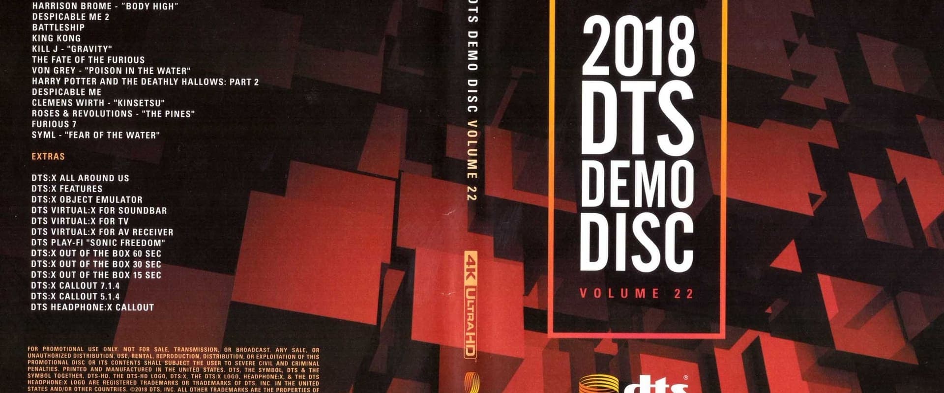 DTS BLU-RAY MUSIC DEMO DISC 22