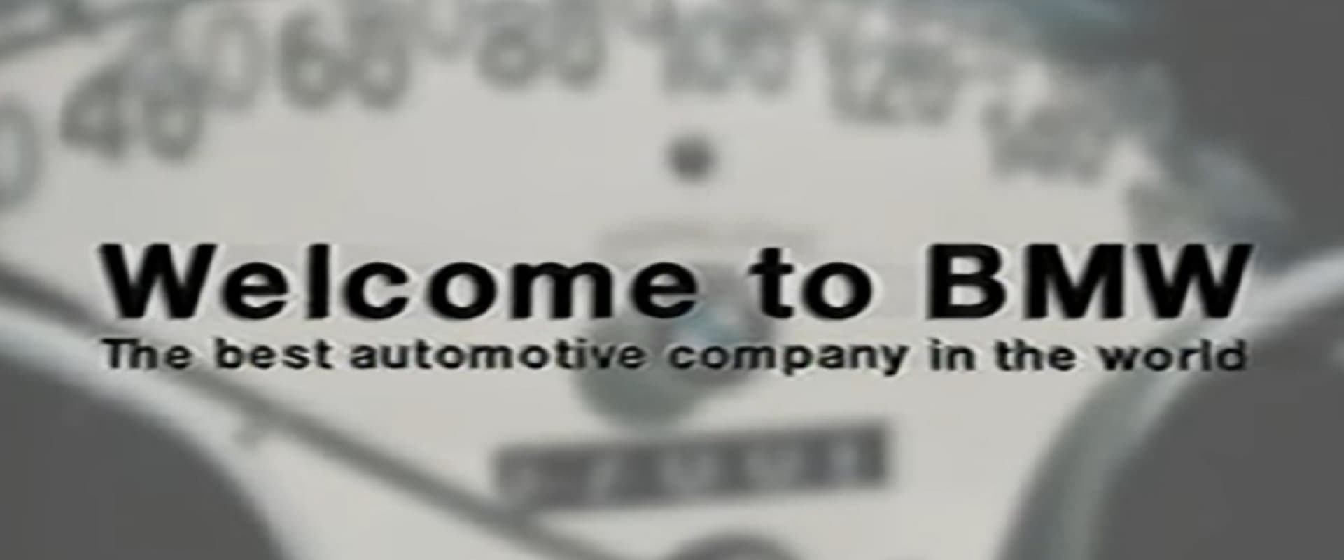 Welcome to BMW: The Greatest Automotive Company in the World