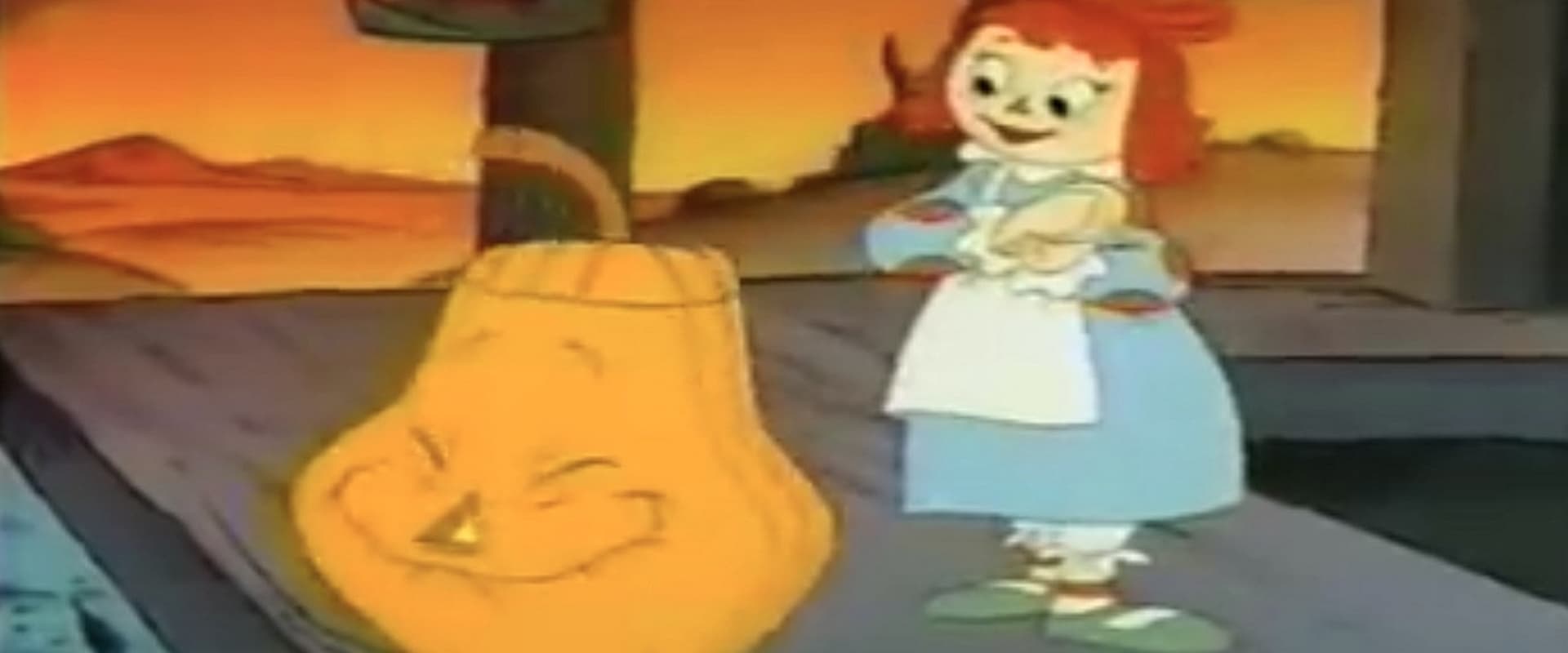 Raggedy Ann and Raggedy Andy in the Pumpkin Who Couldn't Smile