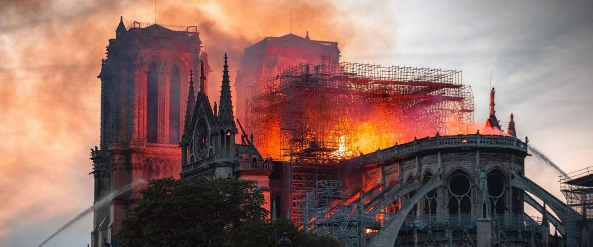 Notre-Dame on Fire